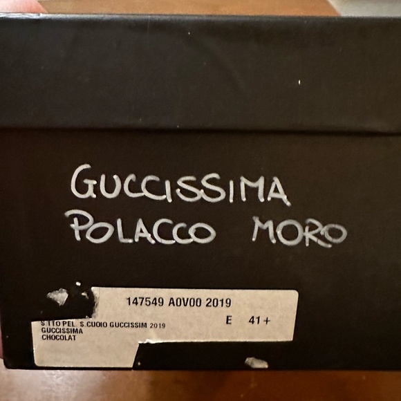 Chocolate Brown Embossed Gucci Boots main image 5
